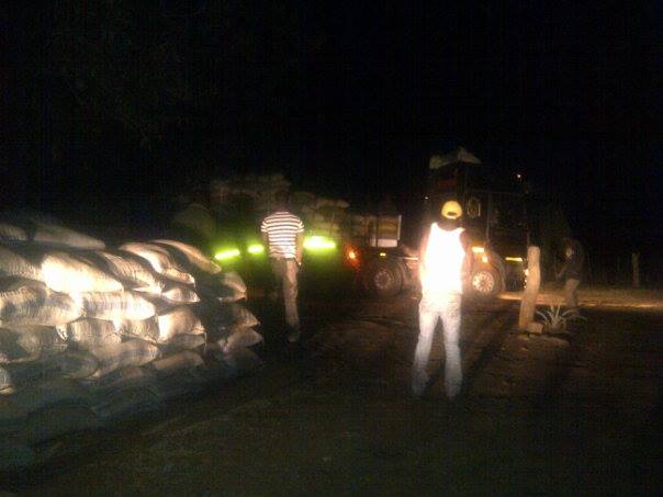Post-harvest storage, Sally's grain store, Zambia